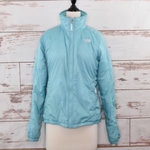 North face winter coat blue M